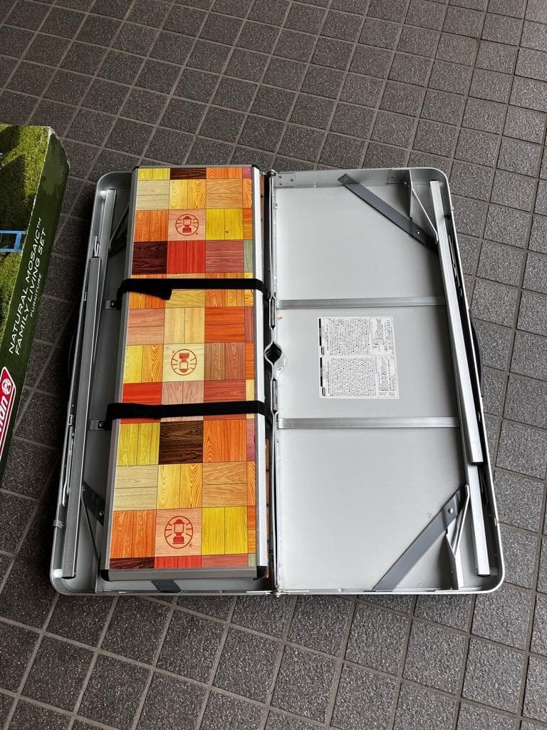 Coleman テーブル ファミリーリビングセット(手渡し限定)