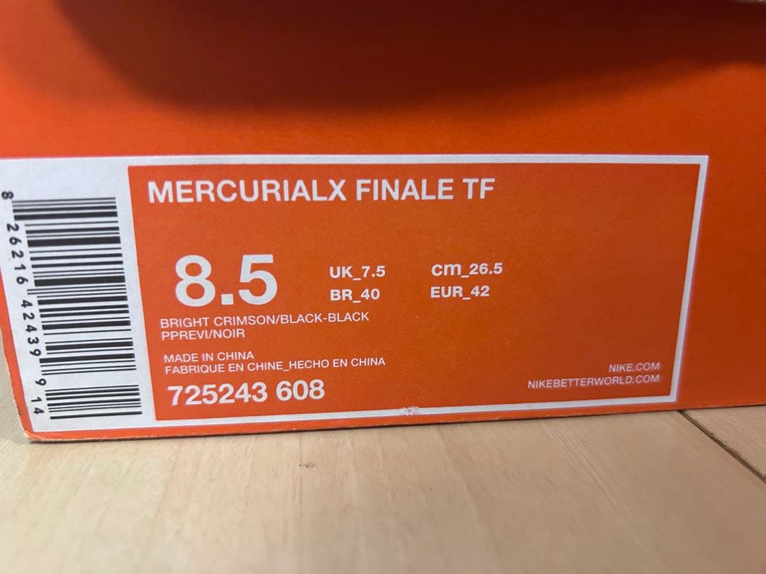 シューズ Nike MERCURIALX FINALE TF