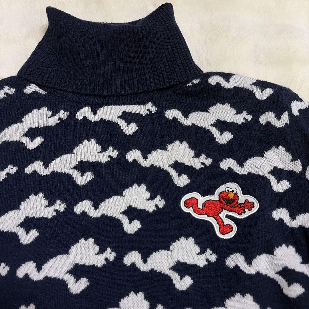 【美品】 VIVAHEART セサミストリート エルモ コラボ セーター 40