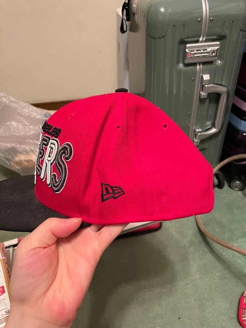 Los Angeles Dodgers キャップ レッド ブラック