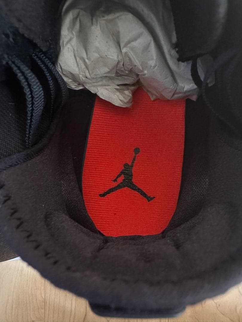 Jordan ブラック ハイカット シューズ
