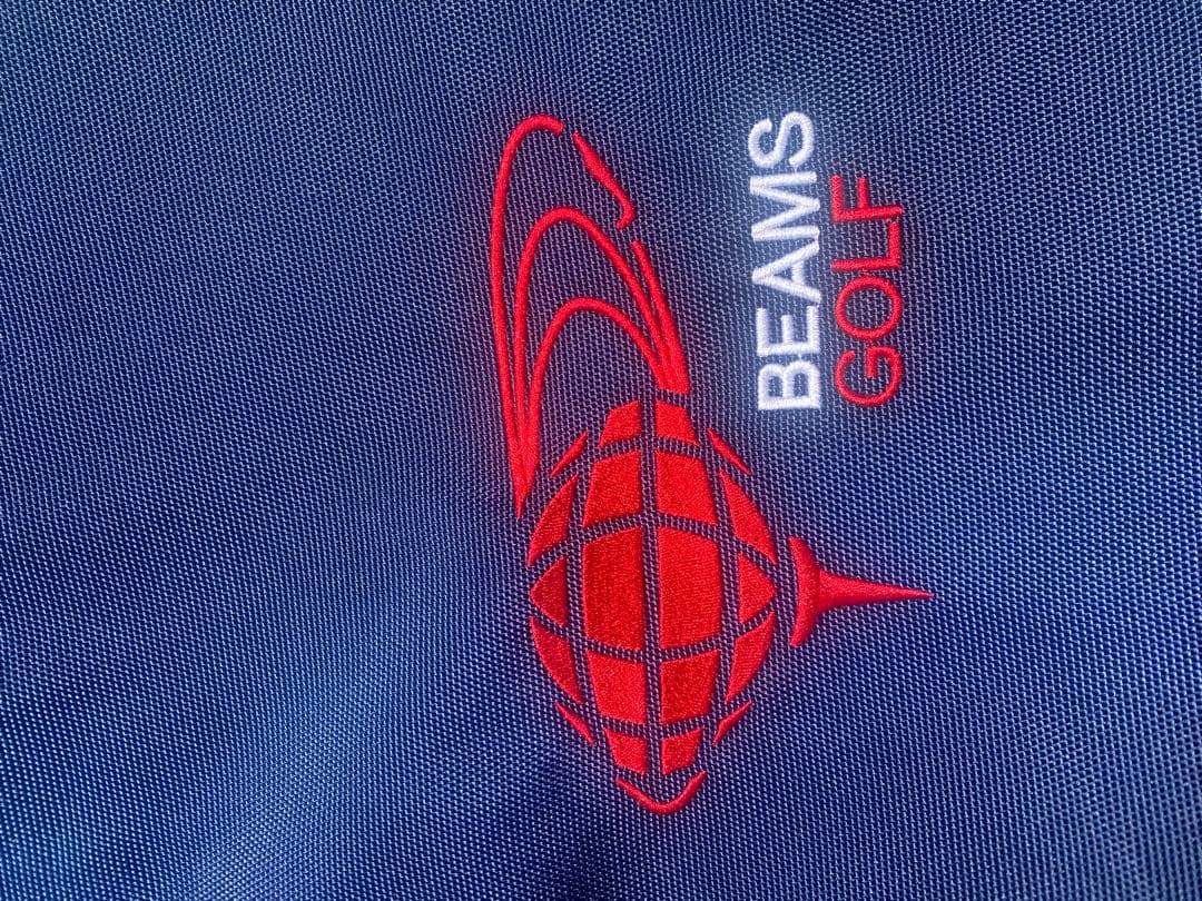 週末値下げ　【美品】BEAMS GOLF ゴルフバッグ ネイビー