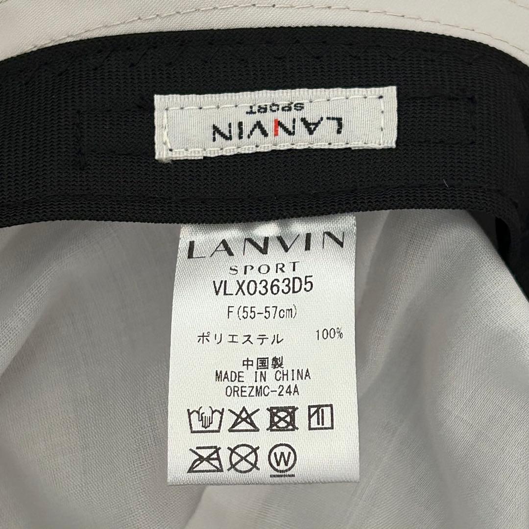 LANVIN SPORT（ランバン スポール）ツバ広めハット　ベージュ系