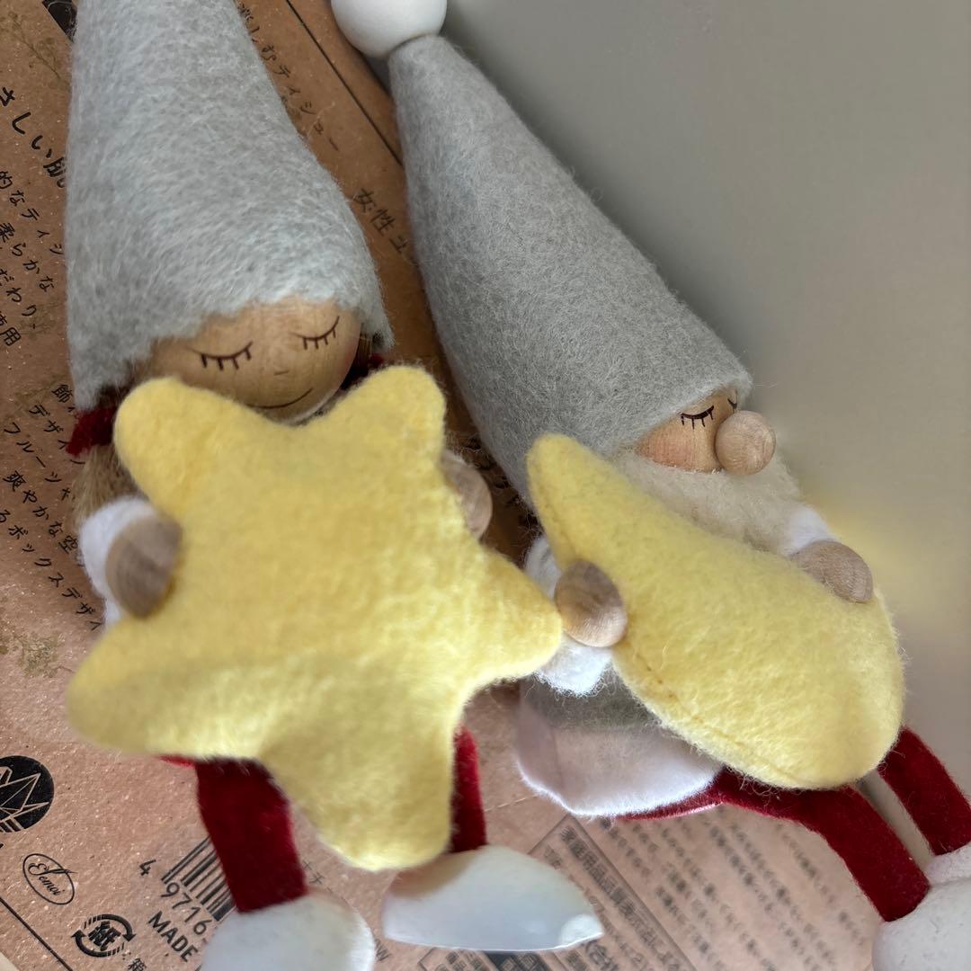 ノルディカニッセ　お座りねんね　サンタ　女の子　ニッセ