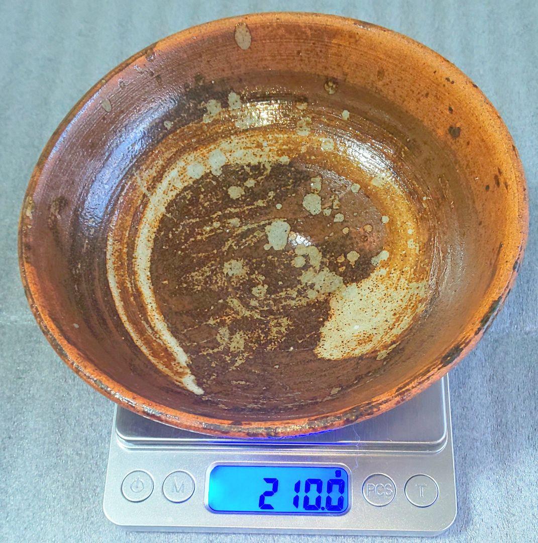 魯山人 料亭 星ヶ岡茶寮 (星岡茶寮）渦文見込 星岡印 平茶碗