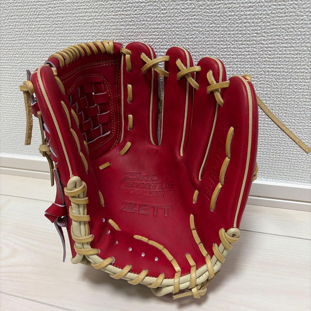 ZETTプロステイタス軟式投手用グラブ　今井達也/千賀滉大モデル
