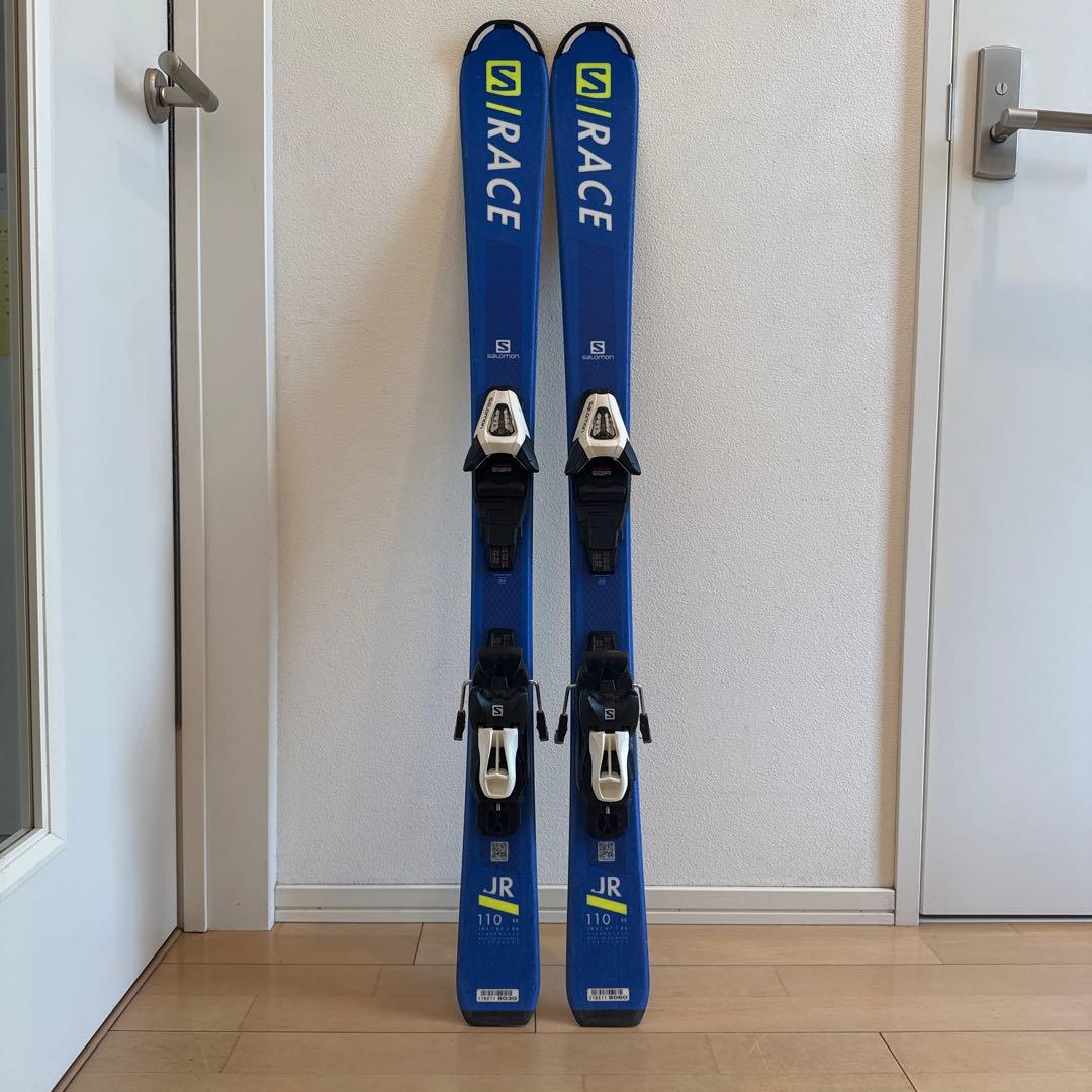 SALOMON S/RACE 子ども用スキー板 110cm