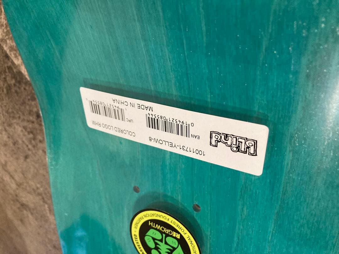 【未使用/新品】blind skateboard 8.0 スケボー　デッキ