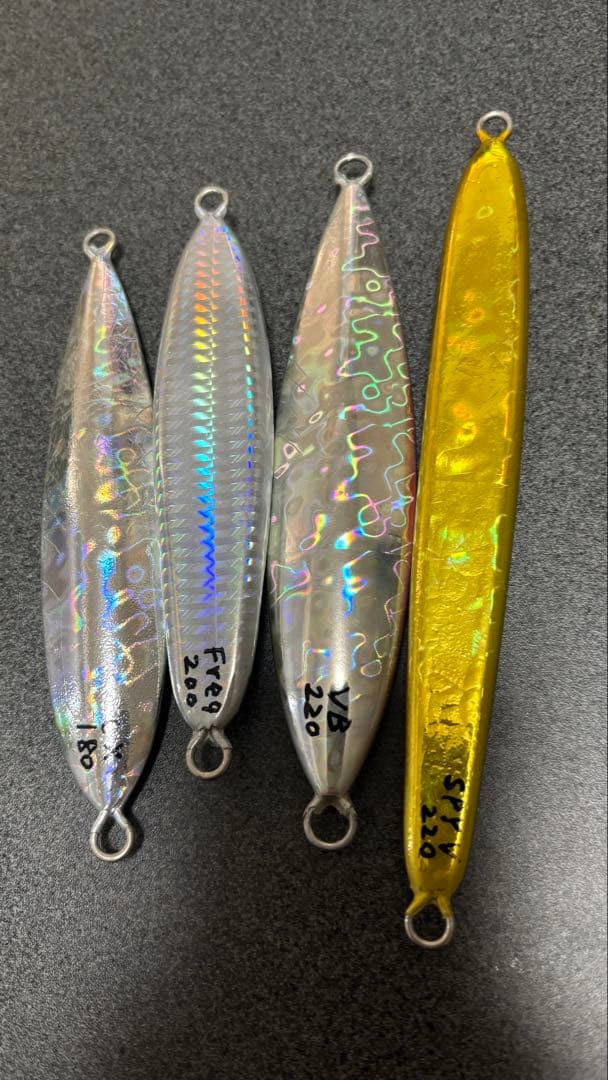 ディープライナー　ジグセット売り　180g〜220g