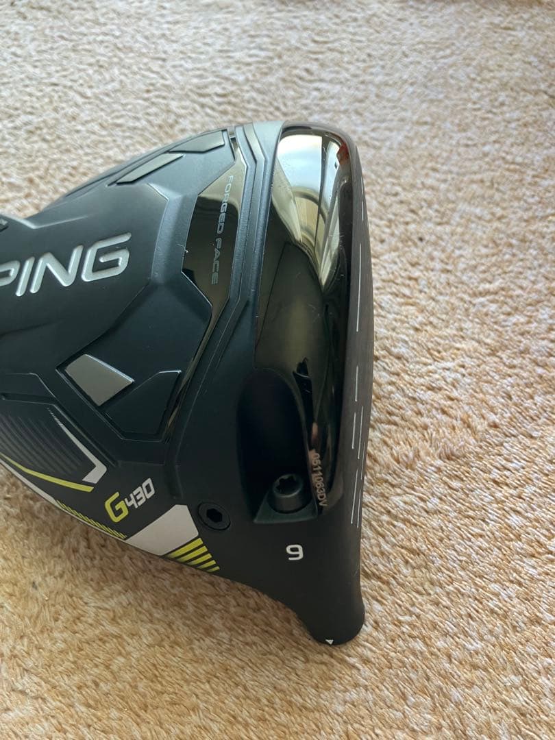 美品 PING G430 LST 9.0° ヘッドのみ