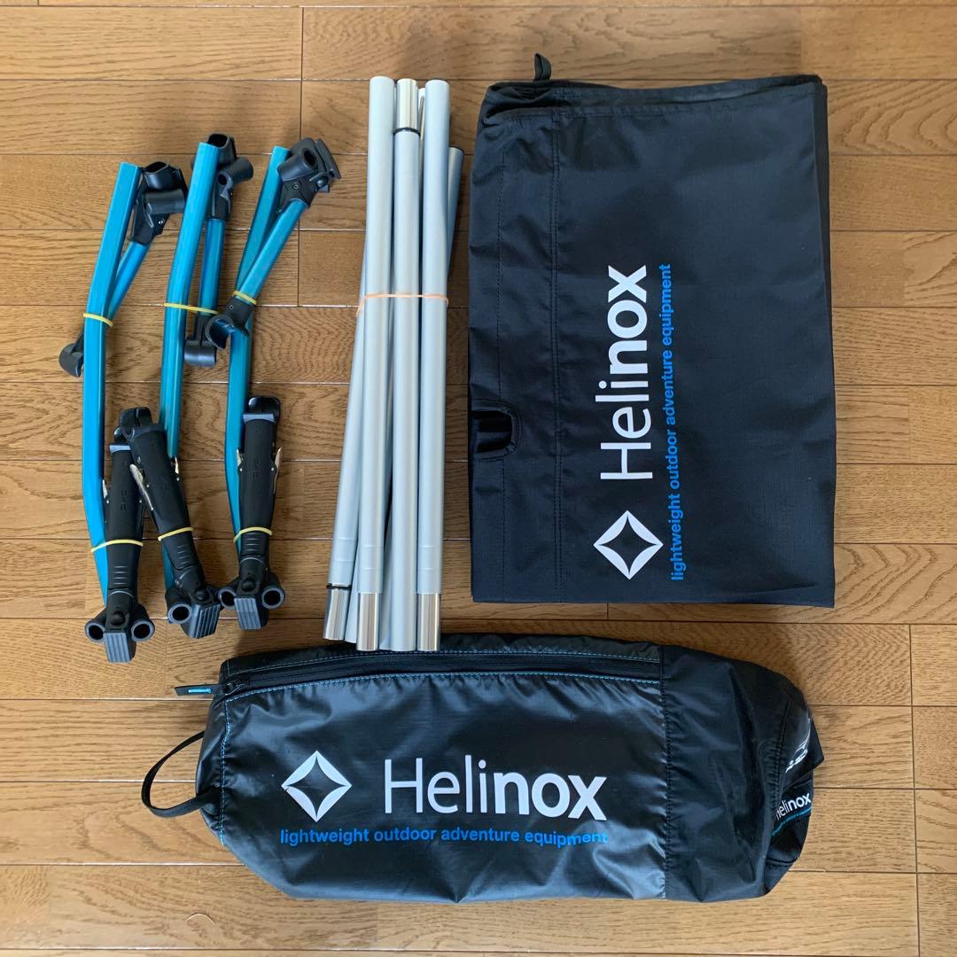 【美品】Helinox コットワン コンバーチブル ブラック