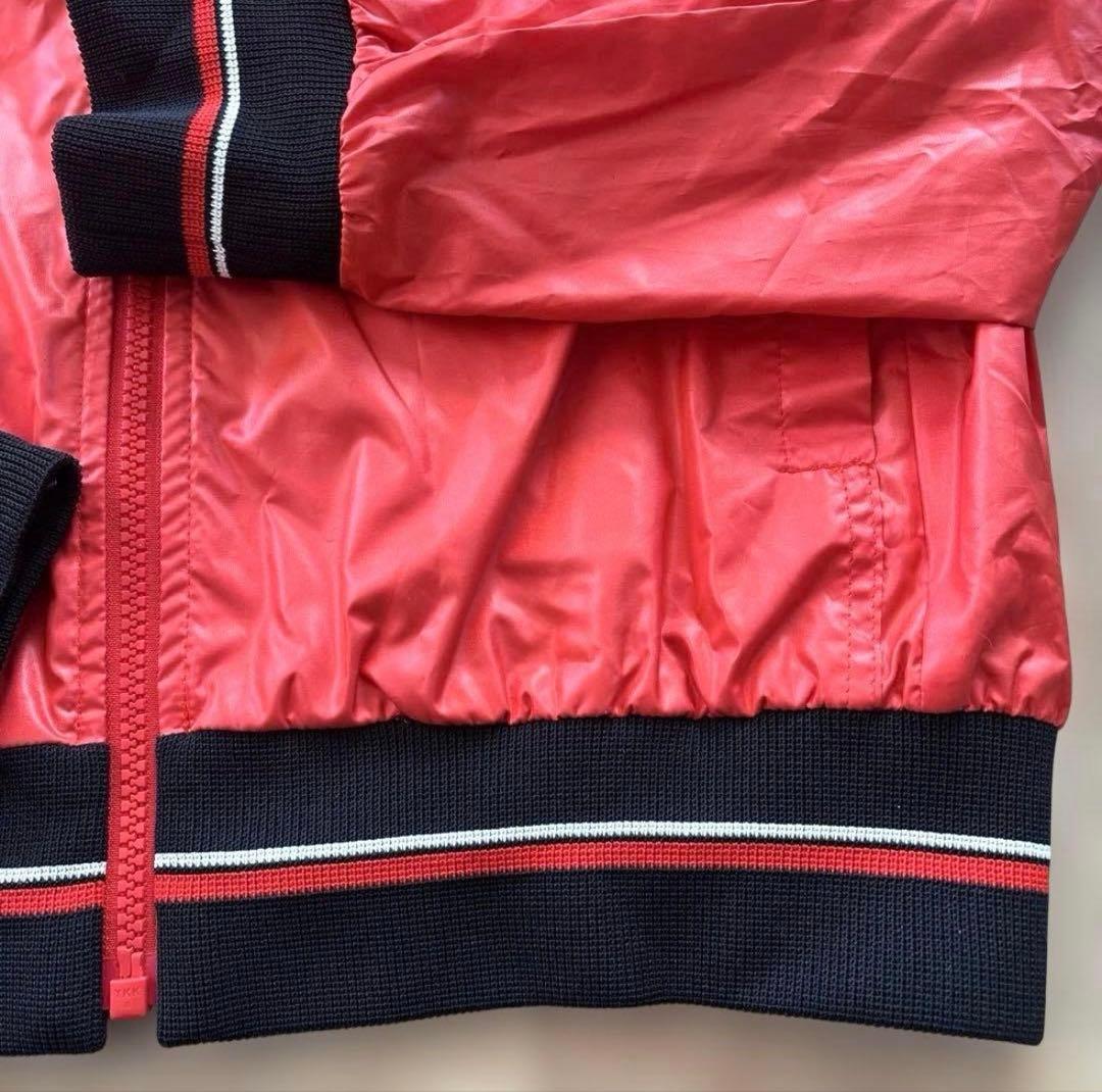 希少 ビンテージ adidas M セットアップ 赤 トレフォイル デサント