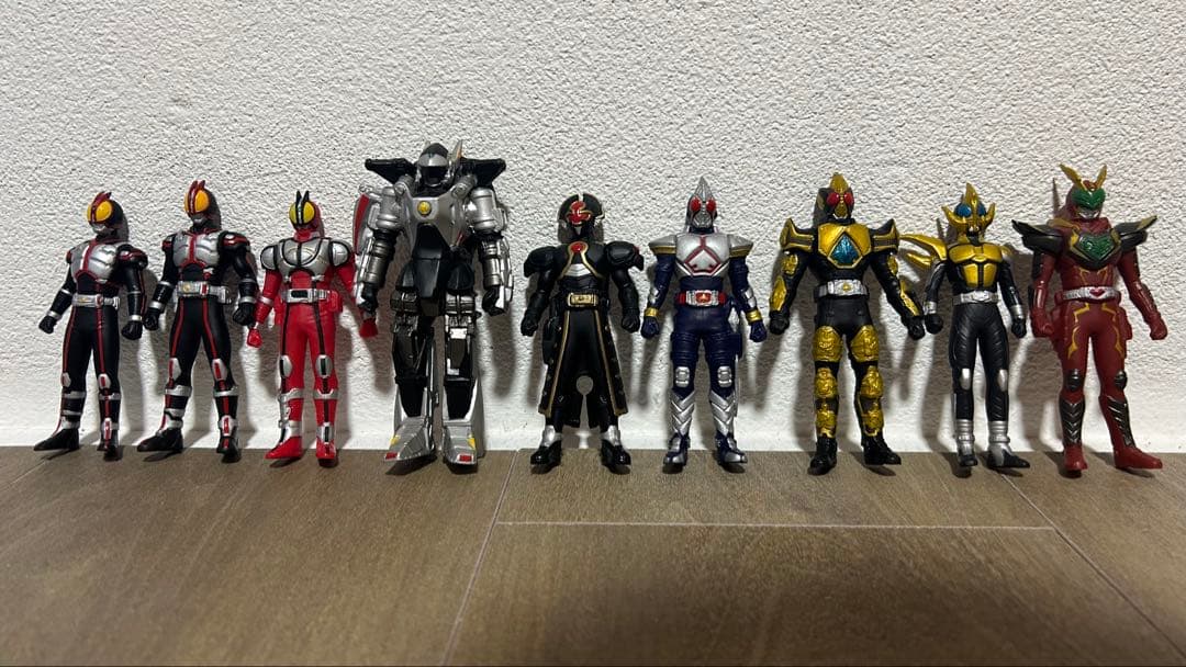 平成仮面ライダー　ミニソフビ　55体　美品 昭和仮面ライダー　ソフビ　フィギュア