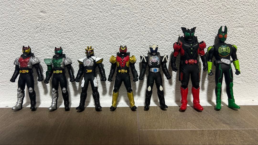 平成仮面ライダー　ミニソフビ　55体　美品 昭和仮面ライダー　ソフビ　フィギュア