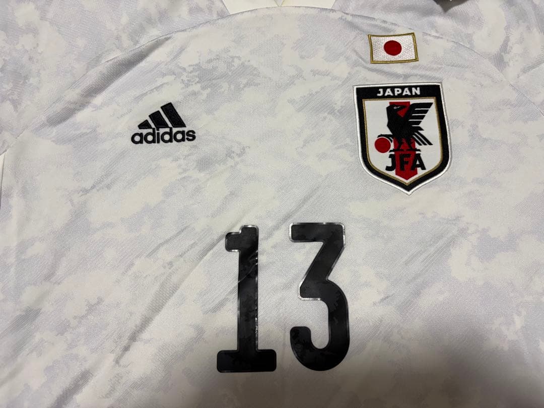 【塩越 柚歩 選手／なでしこジャパン】日本代表 アウェイ ユニフォーム (XL)