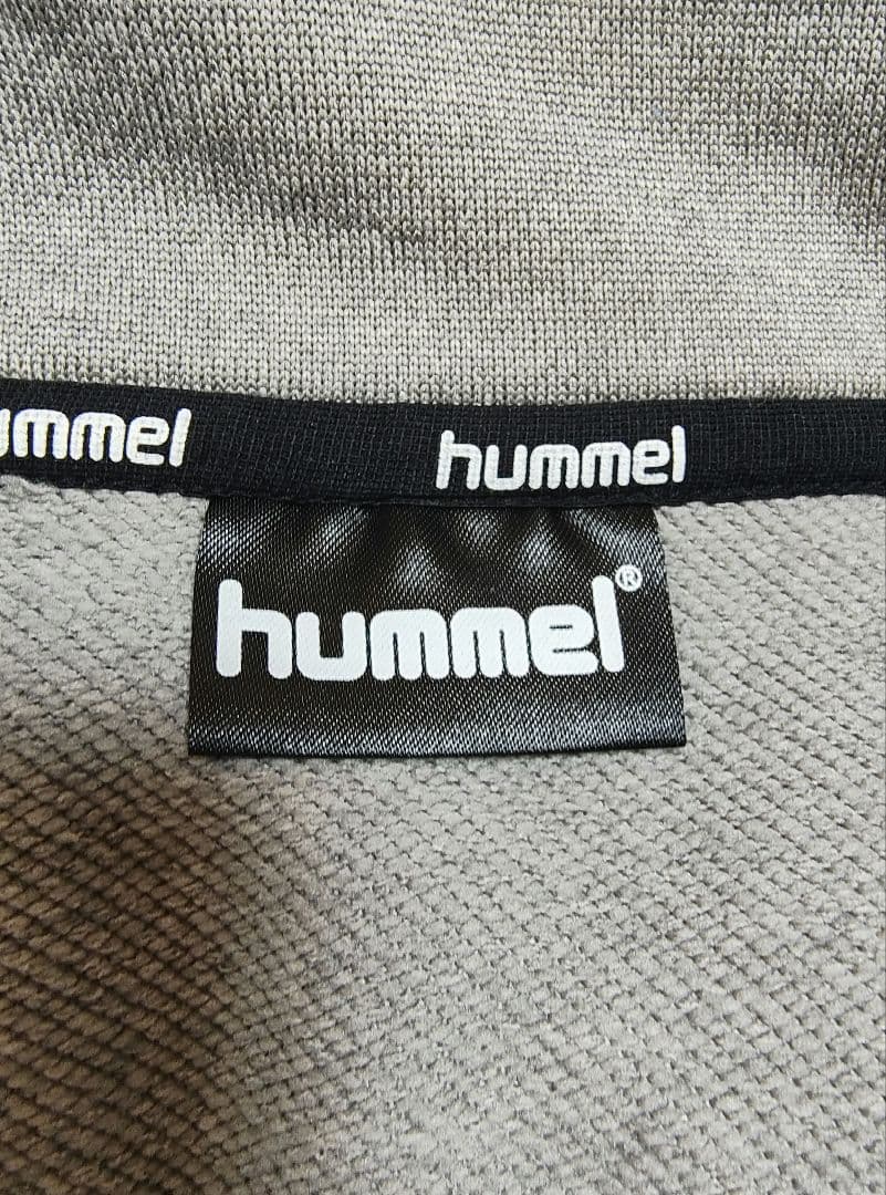 【極美品】【上下セットアップ】hummel スウェットジャージ グレー