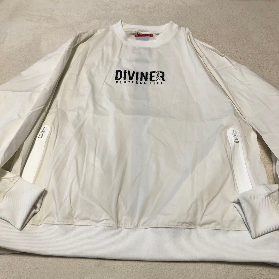 美品　DIVINER GOLF ゴルフウェア ストレッチ プルオーバー XL