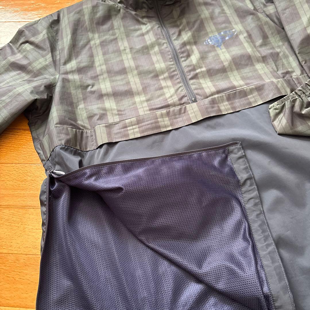 BEAMS GOLF ビームスゴルフ 長袖ハーフジップジャケット チェック