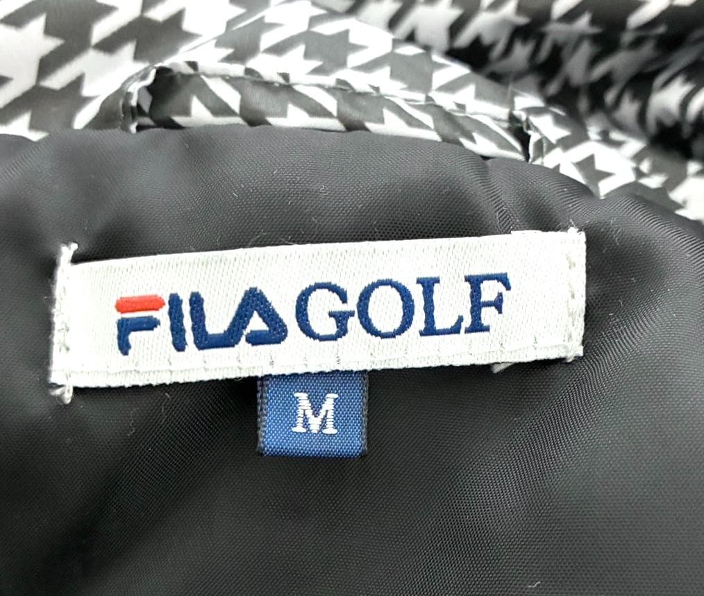 【早い者勝ち❤️】フィラゴルフ レディース 中綿 ワンピース M チェック柄
