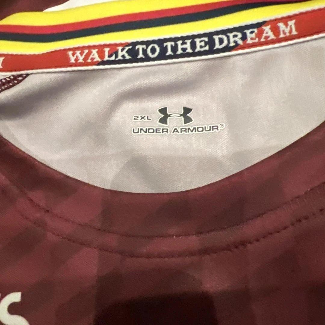 いわきFC ユニホーム　 Under Armour 2ＸＬ