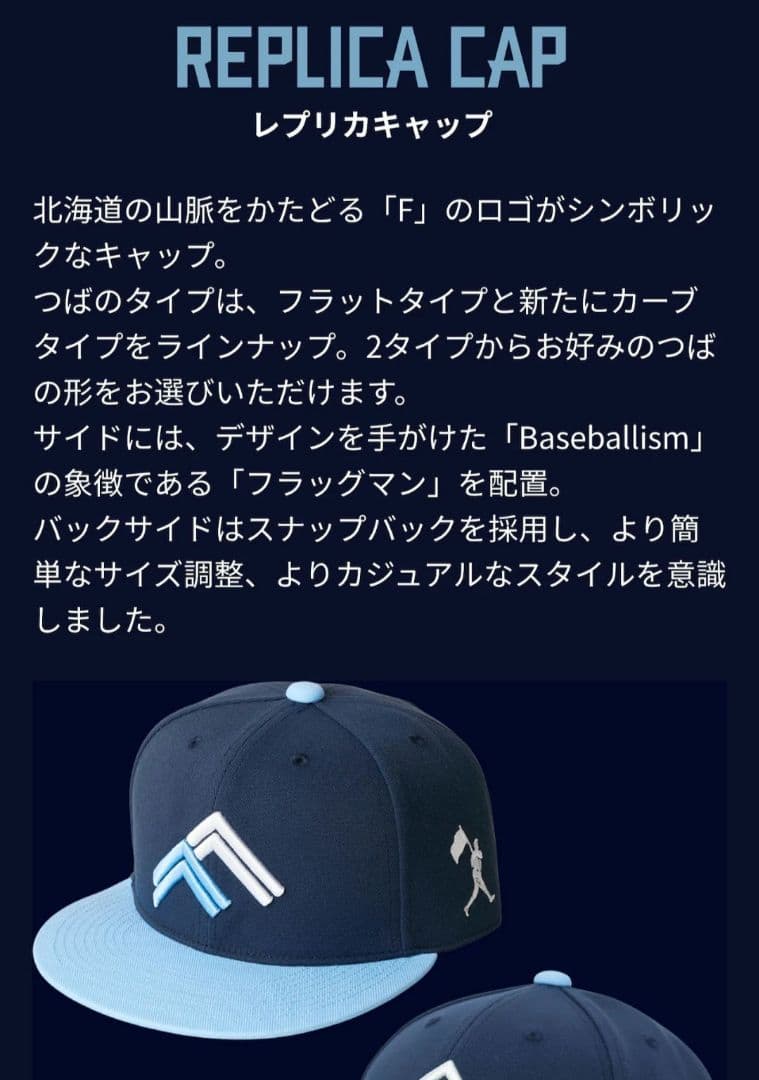 ＷＥ ＬＯＶ ＥＨＯＫＫＡＩＤＯ＆ＦＩＧＨＴＥＲＳ ２０２５　レプリカキャップ