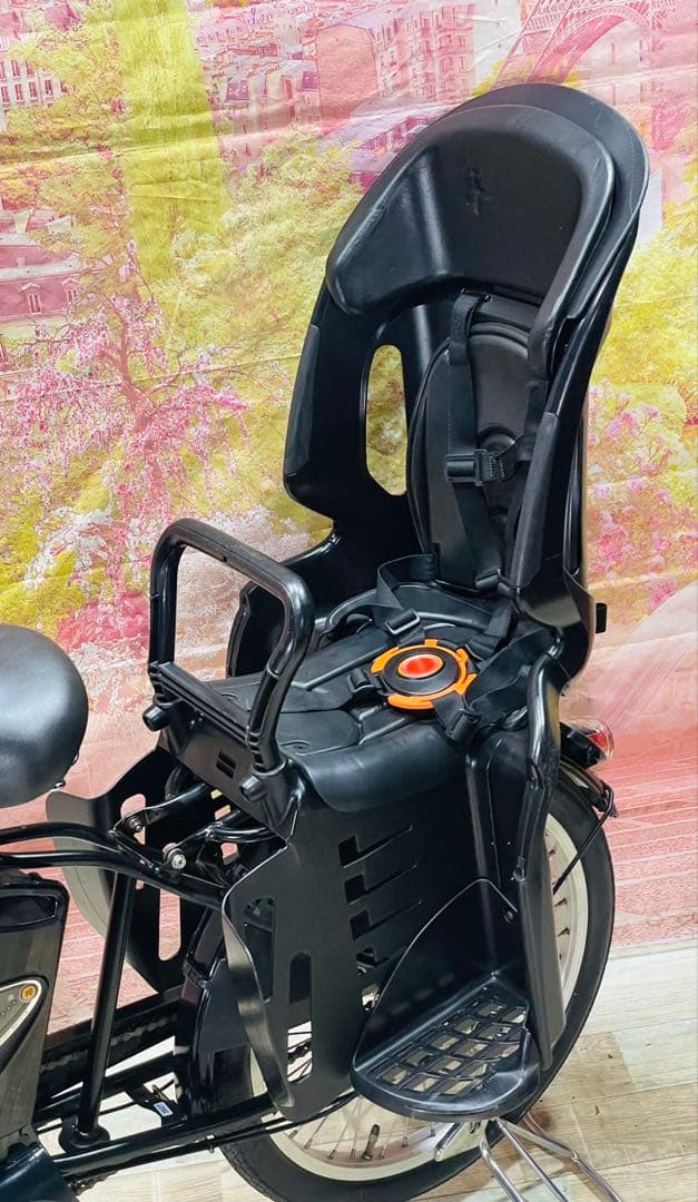 ZK3827 電動自転車 パナソニック ギュット 子供乗せ 20インチ 送料無料