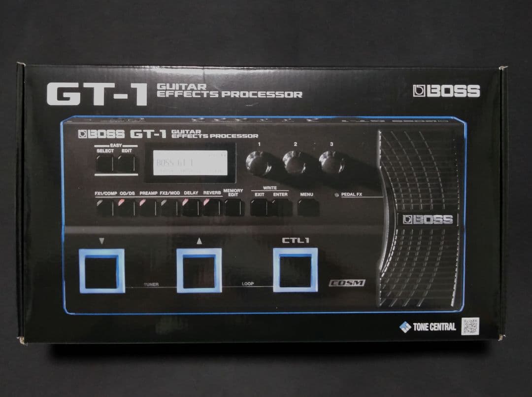 BOSS GT-1 ギター マルチエフェクター 純正ACアダプター付き