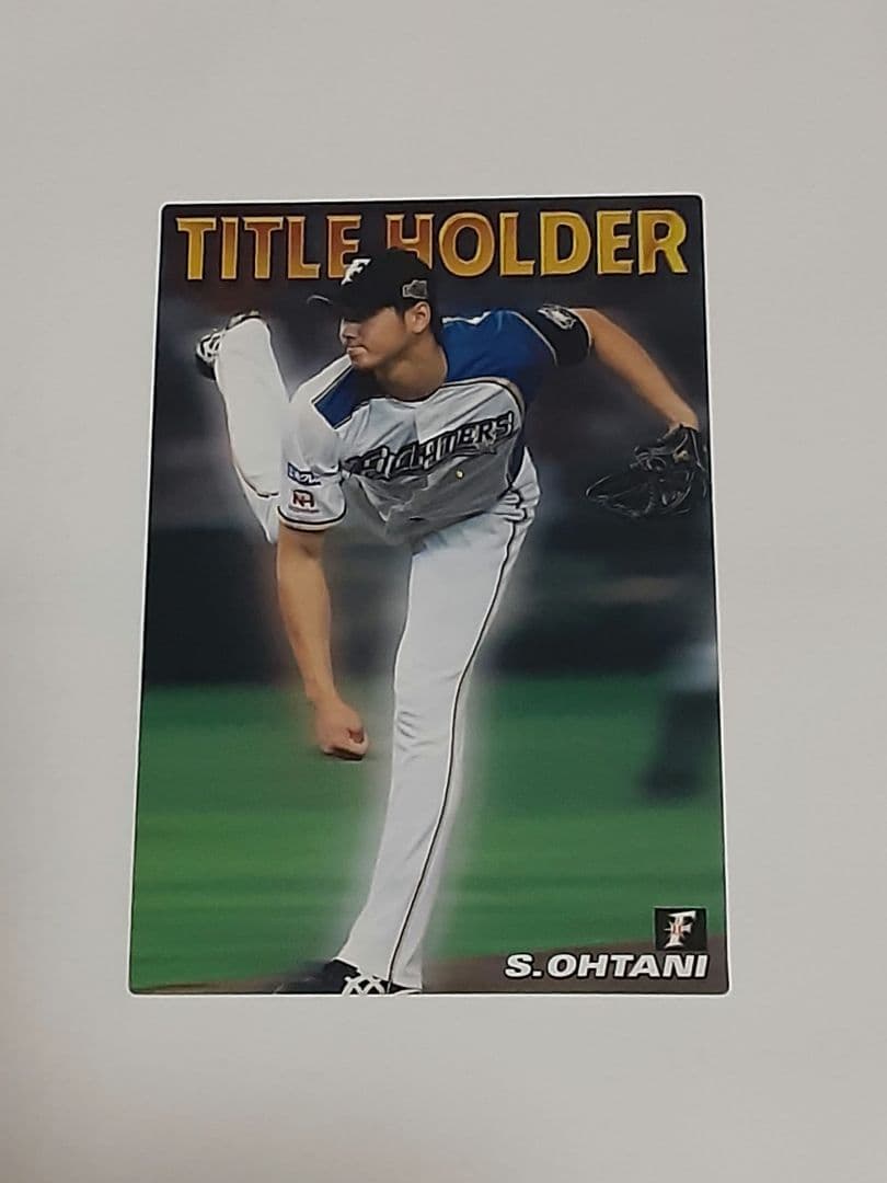 大谷翔平★カルビープロ野球チップス4枚セット金サイン入りスターカード
