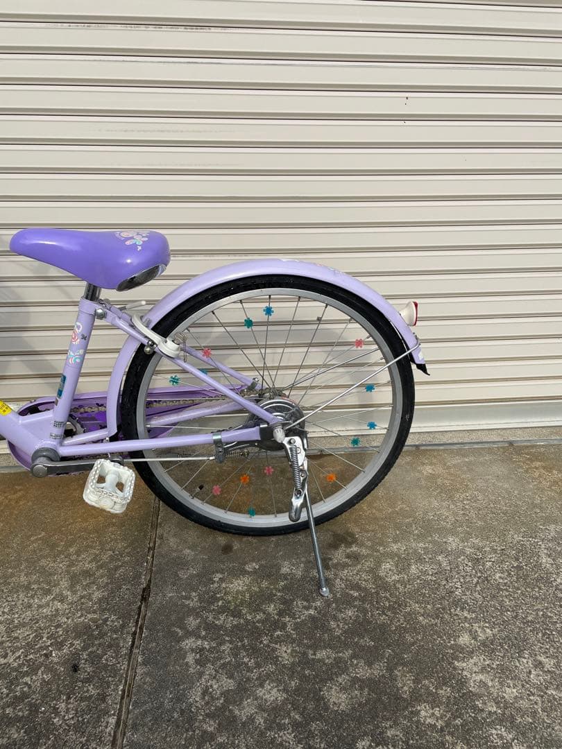 エコパル　ラベンダー　22インチ　ブリヂストンサイクル　キッズサイクル　ガールズ