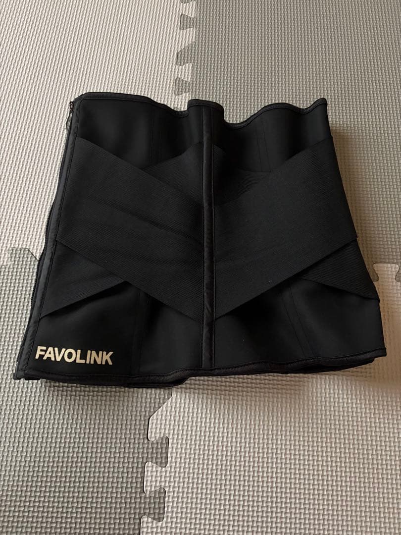 安井友梨監修FAVOLINK EXCEEDベルトS 補整 ウエストシェイパー