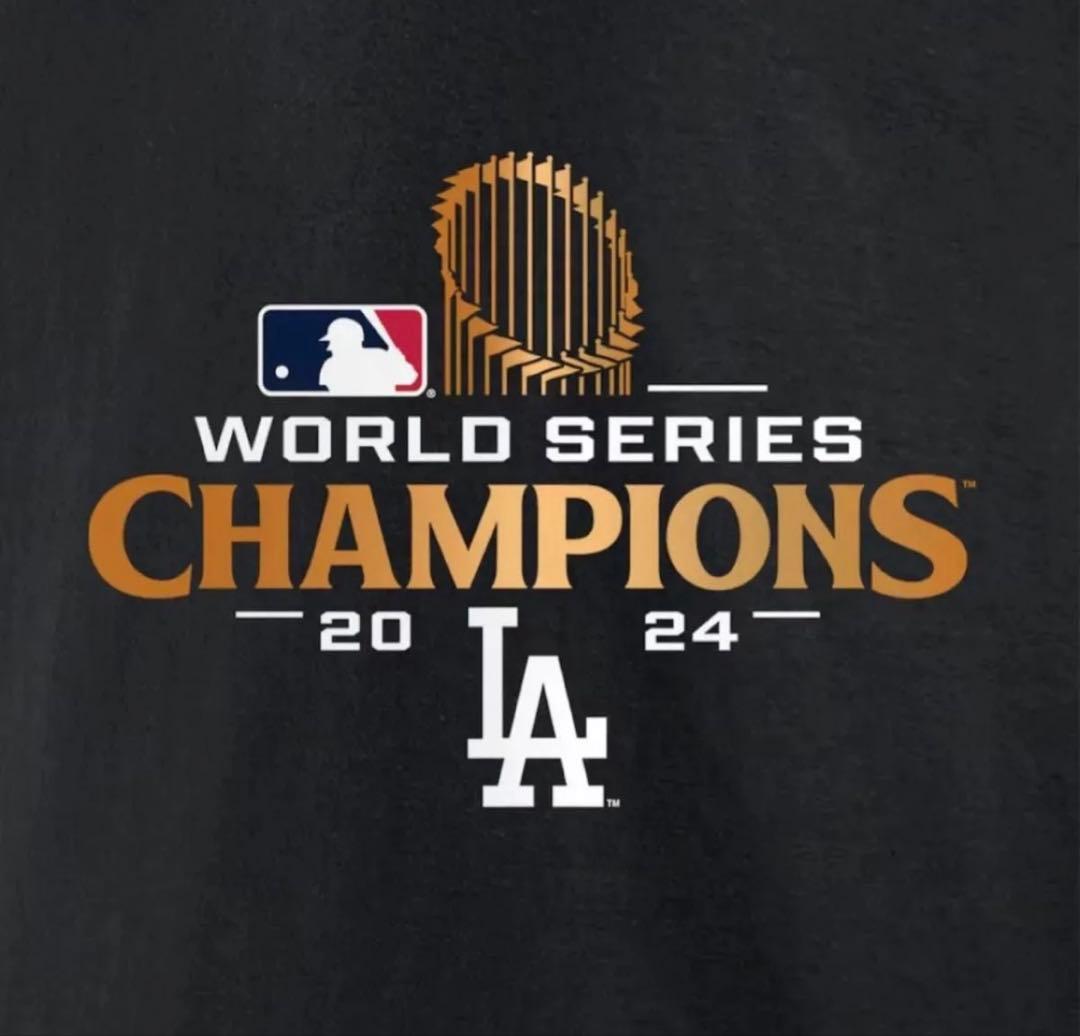 大谷翔平選手　ドジャース　Tシャツ 2024年ワールドシリーズ優勝記念