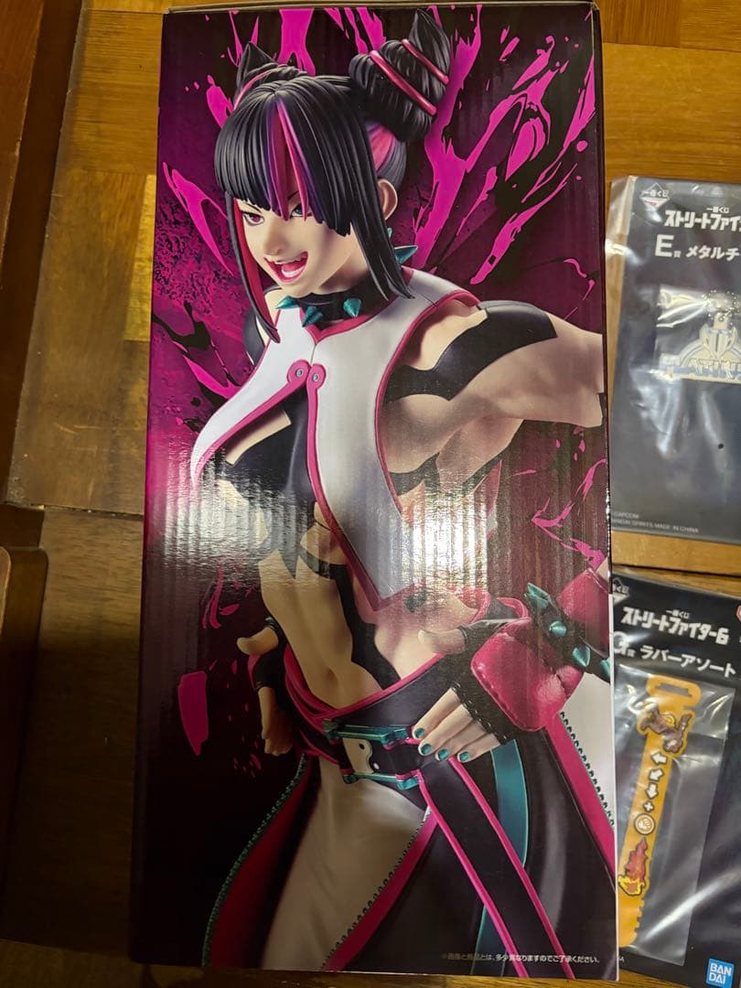 一番くじ　ストリートファイター6 A賞　ジュリ　フィギュアE賞 G賞