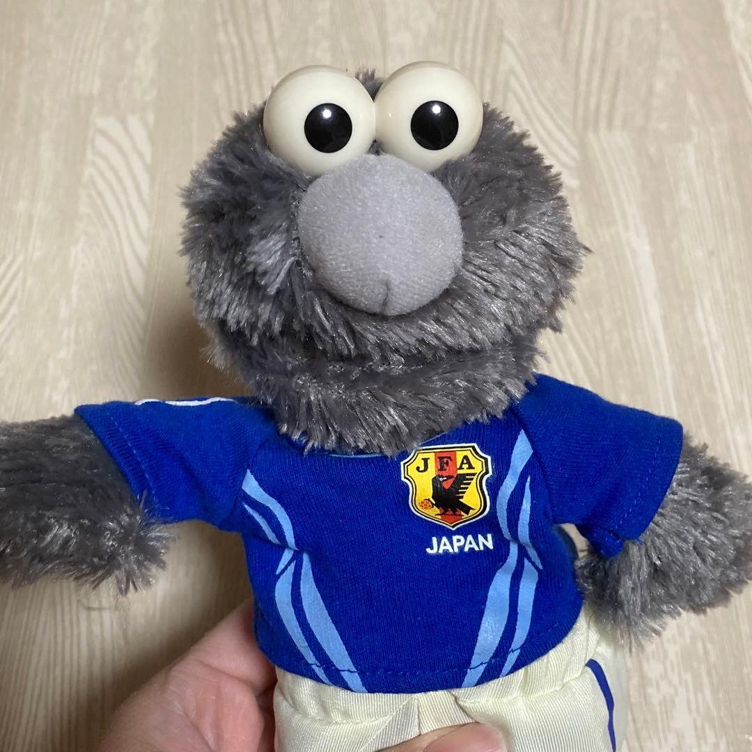 セサミストリート ★ サッカー日本代表 ぬいぐるみセット 希少