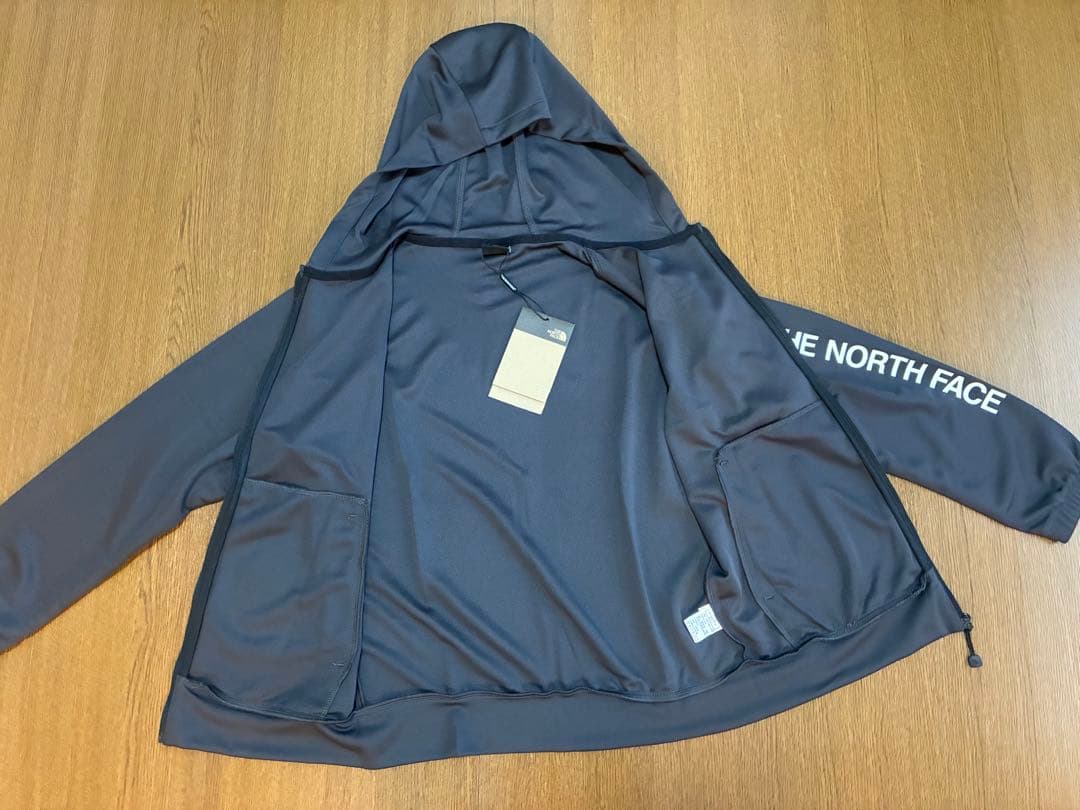 新品⭐️ノースフェイスジャージセットアップ　上下　チャコール160レディスS