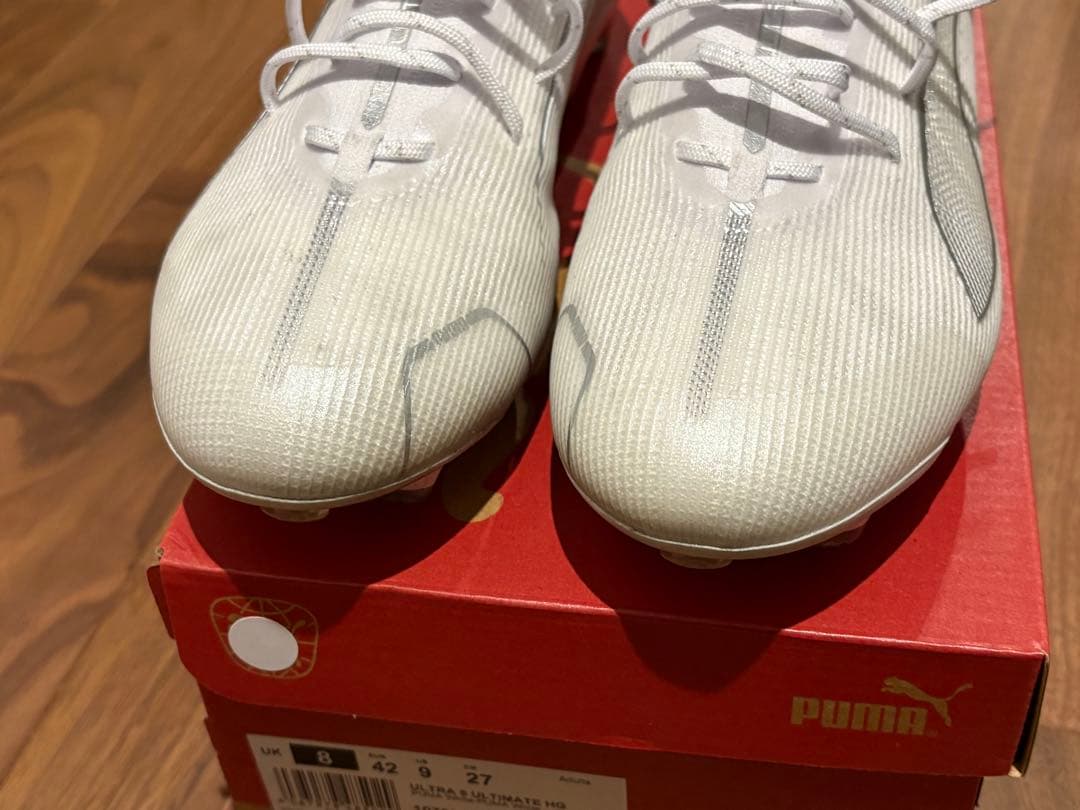 【極美品】PUMA ウルトラ 5 アルティメット HG/AG 27cm 納品書付