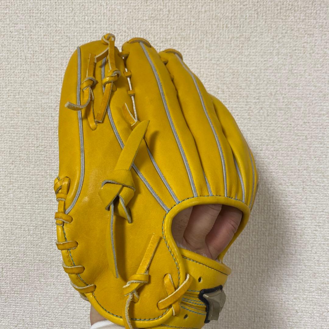 Mizuno Global Elite イエローグローブ 右投げ用
