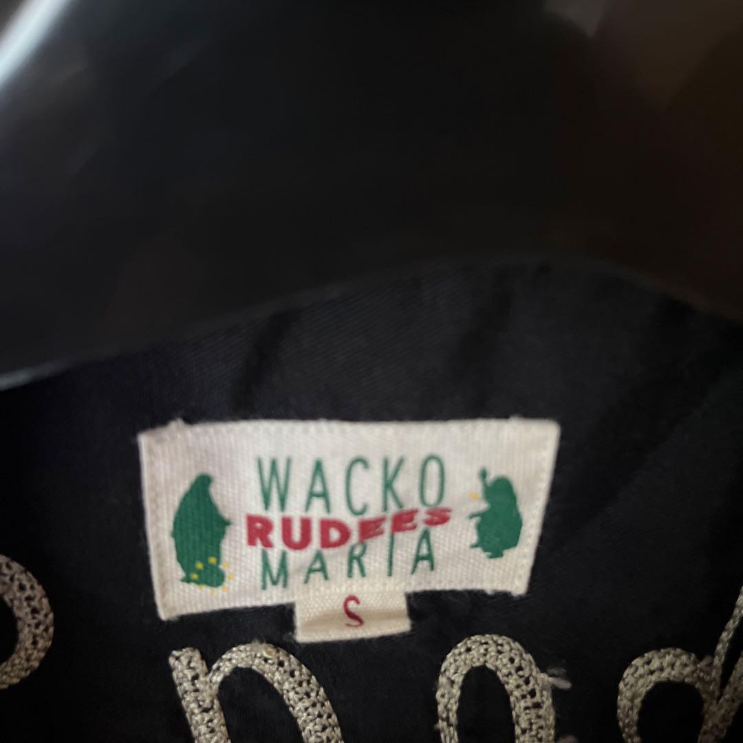 WACKO MARIA ボウリングシャツ S ブラック