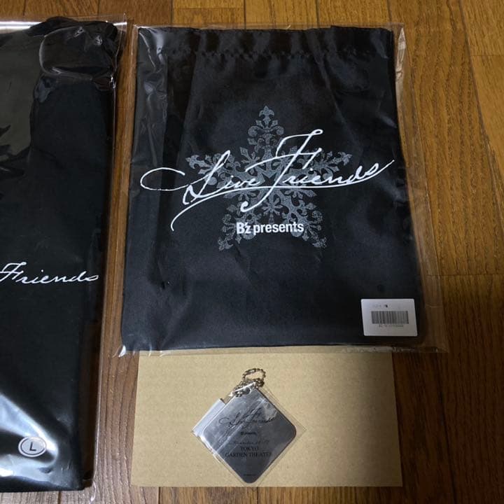 B'z LIVE FRIENDS スタッフTシャツ Mサイズ ガチャセット 新品