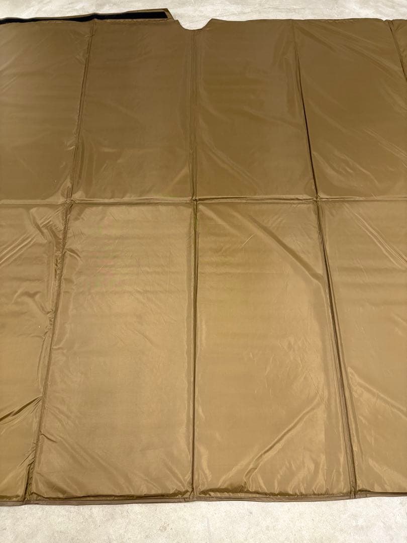 美品　DOD ワンポールテントL マット　MA8-771-BR
