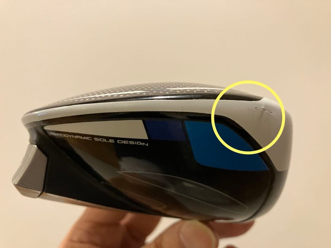 【クラックあり】SIM MAX 1w 10.5度 ヘッドのみ（良質HC）付