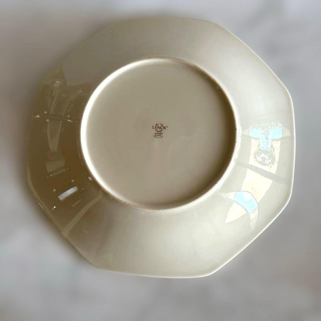 LENOX 大皿　レノックス オータム オクタゴナルプラター　八角皿　大皿