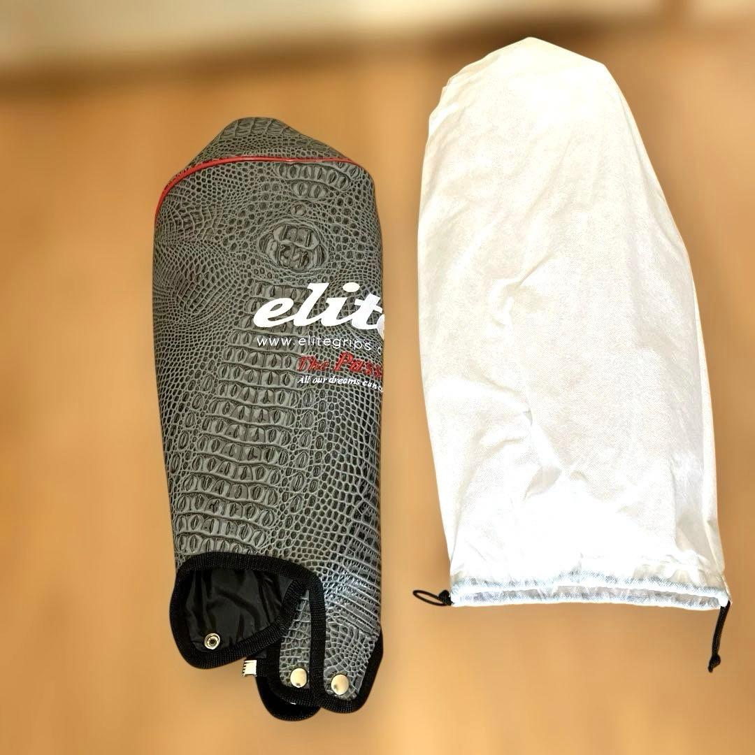 大阪キング、elitegrips キャディバッグ クロコダイル柄 2022