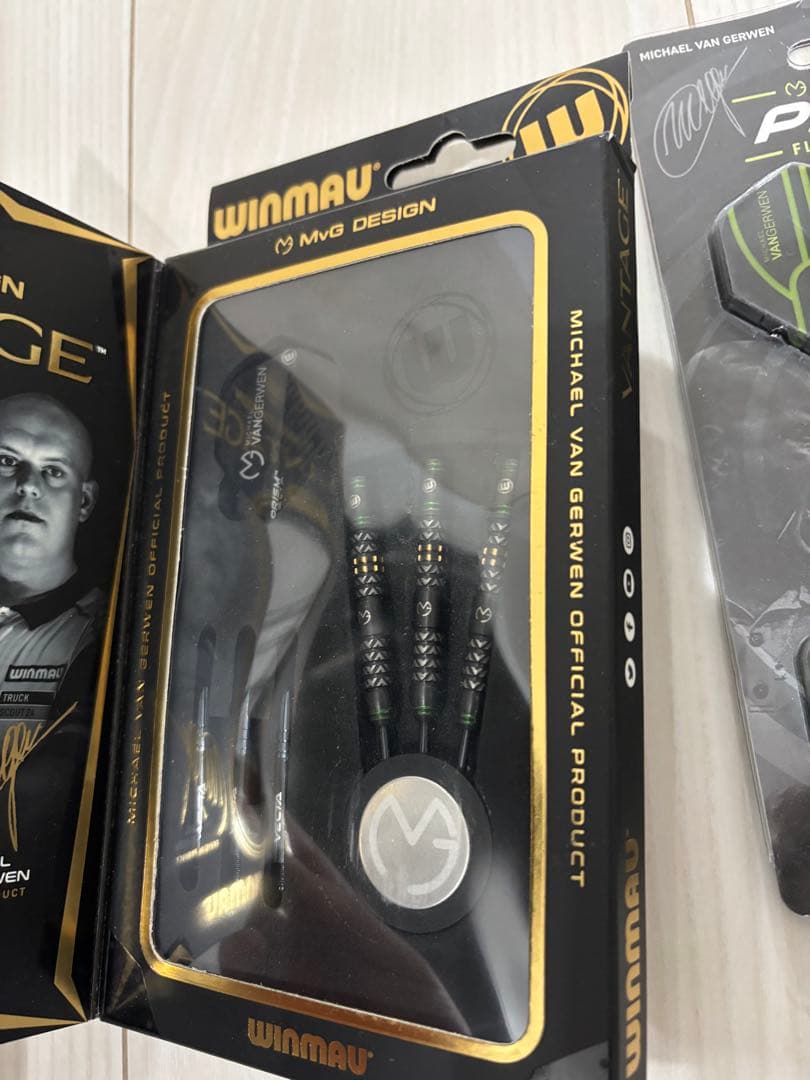 winmau MVG スティールダーツ 24g 試投のみ
