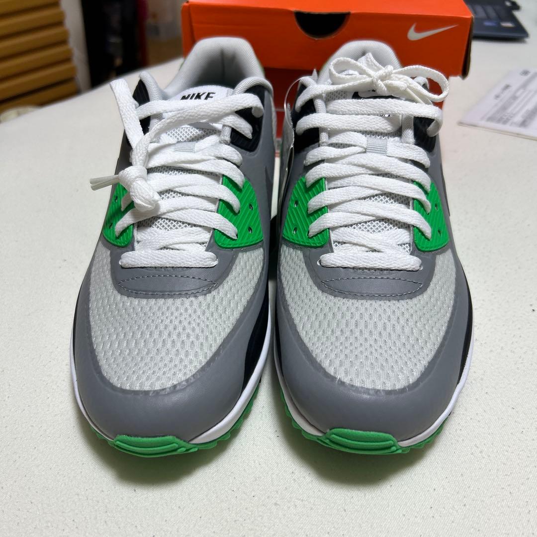 希少Nike Air Max 90g グレー/グリーン スニーカー
