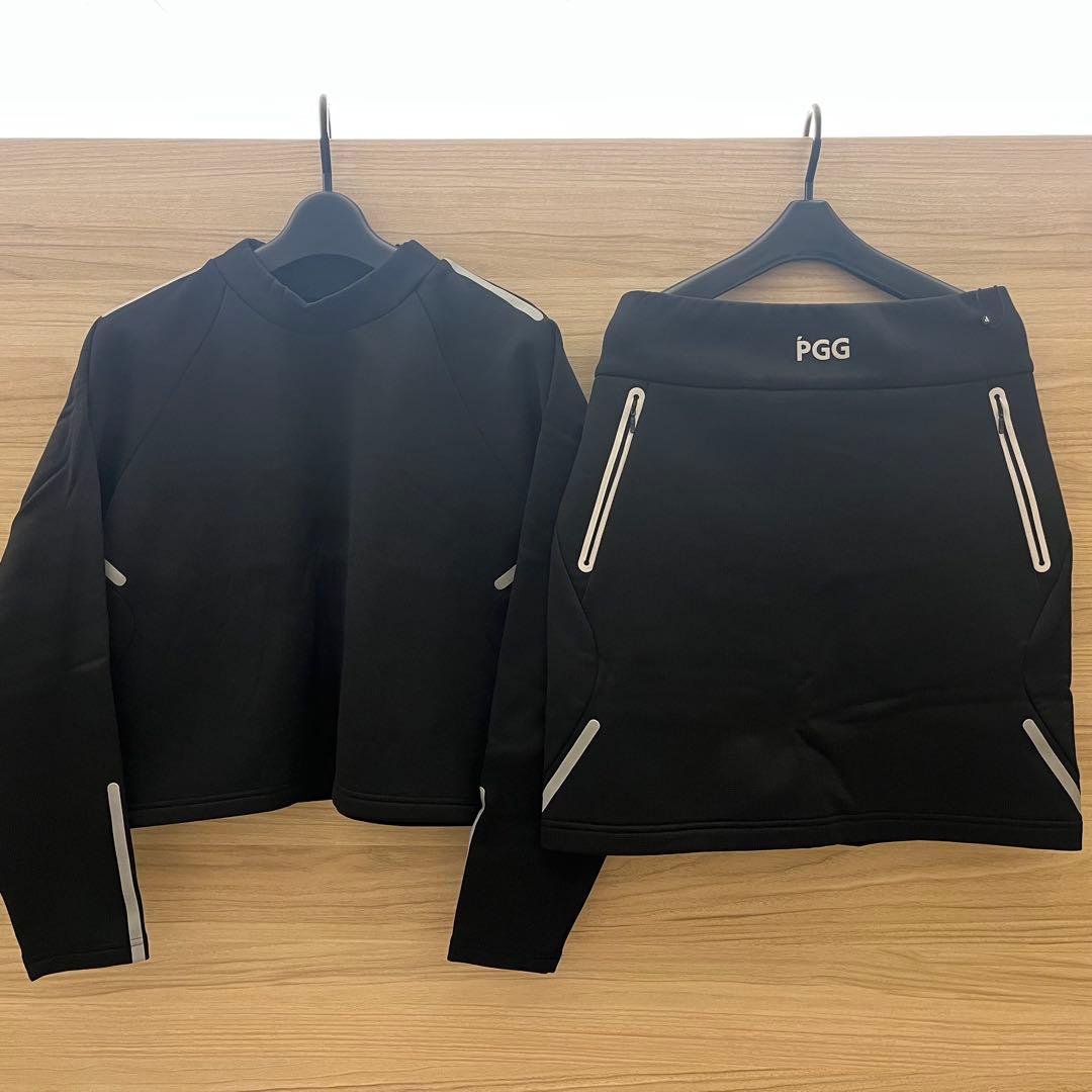 新品★61,600円 １（M） PGG パーリーゲイツ セットアップ 濃紺