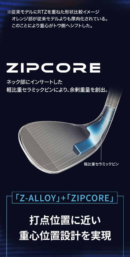 クリーブランド RTZ ツアーサテン 54FULL /58FULL 2本セット
