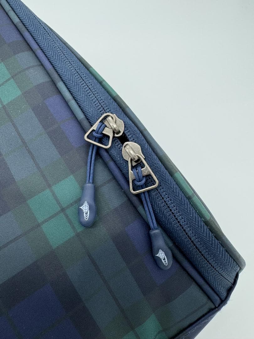 【美品】BEAMS GOLF ビームスゴルフ ブラックウォッチ シューズケース