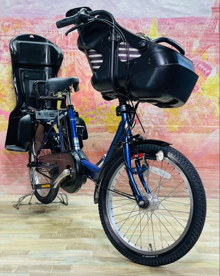 ZK3712 電動自転車 パナソニック 子供乗せ 20インチ 送料無料