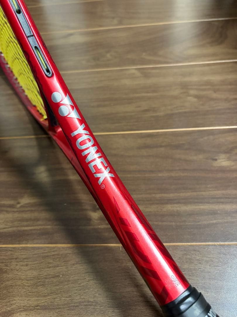 YONEX テニスラケット 赤 ケース付き