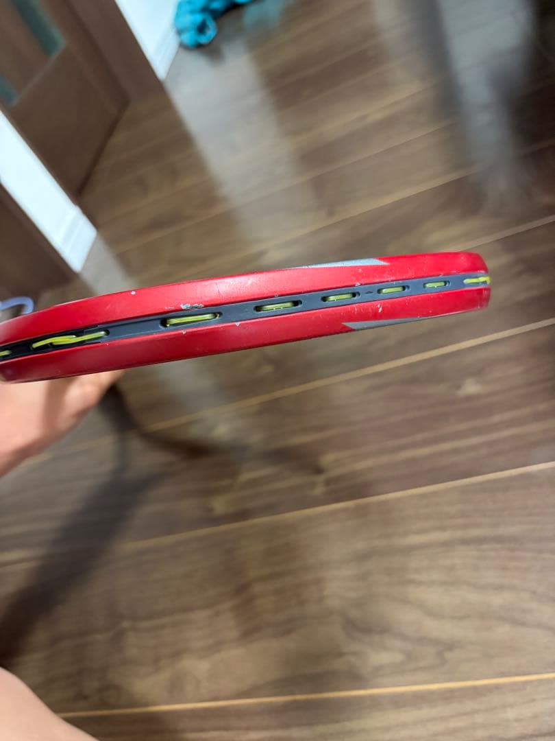 YONEX テニスラケット 赤 ケース付き